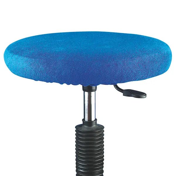 Stretch Hockerbezug - silbergrau - ms Praxistextilien